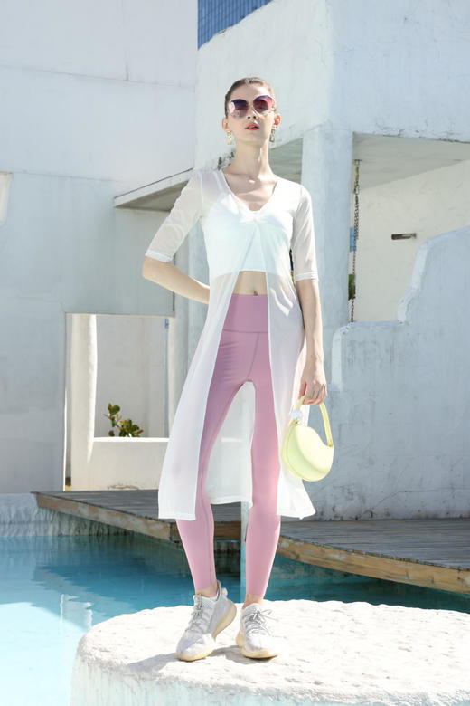 2024春夏新款晚香瑜伽运动防晒衫 商品图2