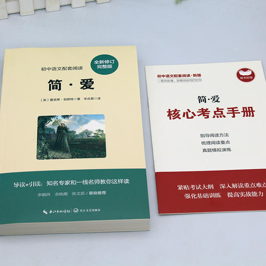 简·爱（初中语文配套阅读·新版） 附赠学习手册 商品图3