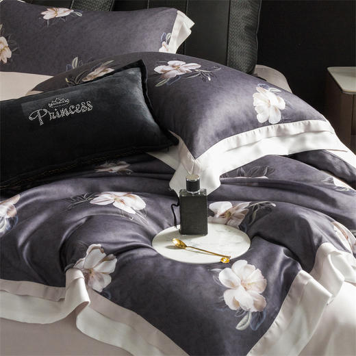 【麦上家居】兰精天丝数码印花四件套MS 商品图6