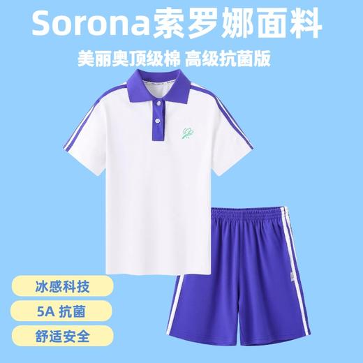 【高级抗菌版】索罗娜面料 深圳小学生校服夏装 商品图1
