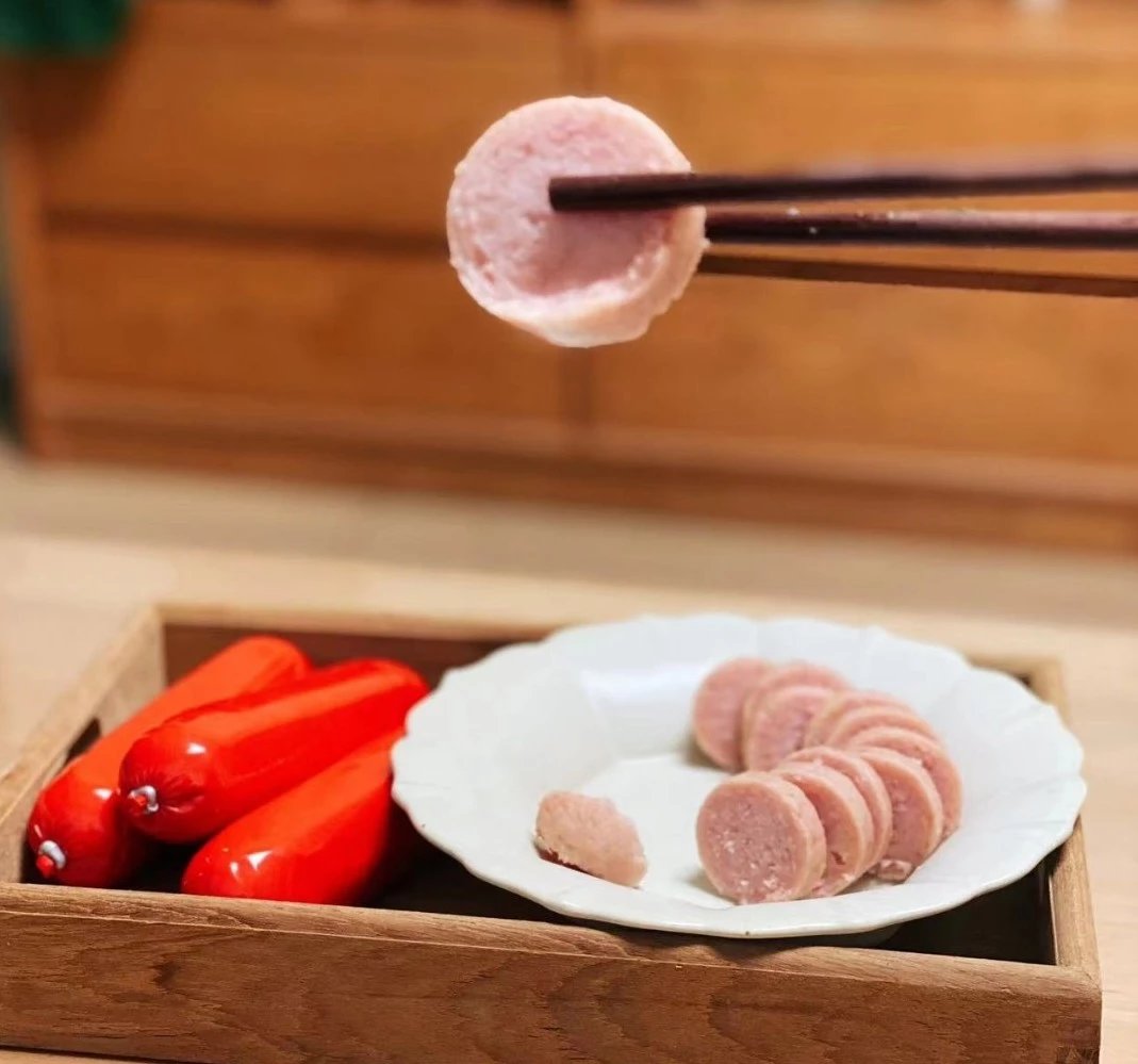 合作产品/ 生态火腿肠黑毛猪火腿肠 （顺丰包邮）