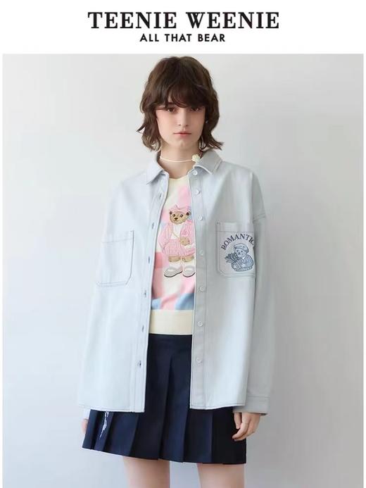 [Teenieweenie]B4F| 牛仔衬衫外套 商品图0