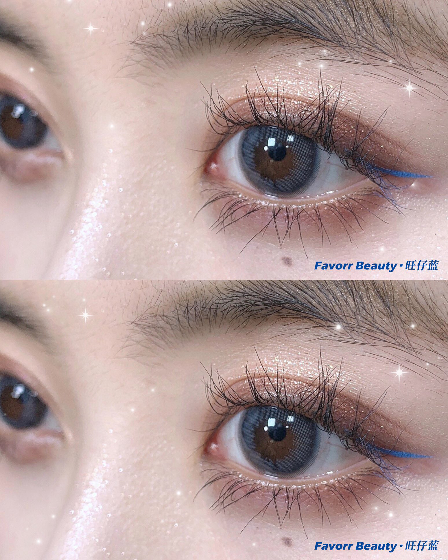 [韩国美瞳] FavorrBeauty 韩国年抛 敏感眼无佩戴感一副（2片）