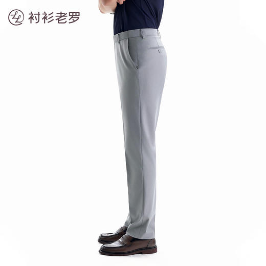 【总裁T1】轻薄免腰带竹纤维商务西裤245V0S809N 商品图5