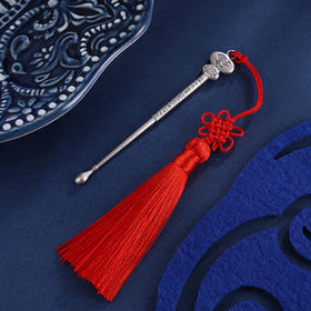 子佩集S999银【福至】耳勺摆件【EP430】2403