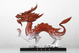 宇达2024新品 青铜创意艺术礼品《龙腾四海》家居装饰摆件