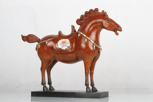 宇达2024新品 青铜创意艺术礼品《马上福到》家居装饰摆件 商品图3