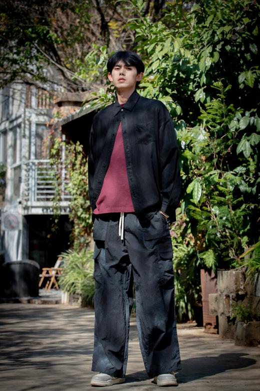 W412822161休闲天丝衬衫外套 商品图2