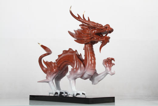 宇达2024新品 青铜创意艺术礼品《龙腾四海》家居装饰摆件 商品图3