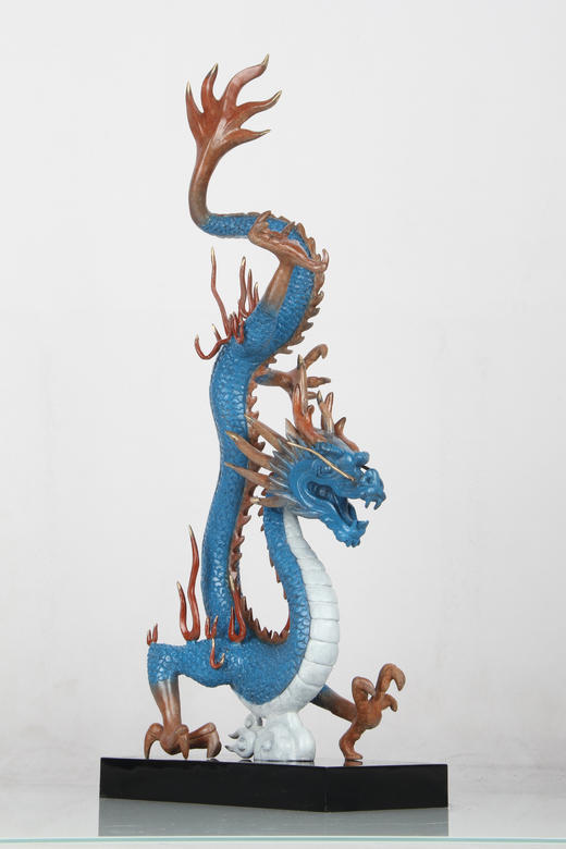 宇达2024新品 青铜创意艺术礼品《龙舞九天》家居装饰摆件 商品图3