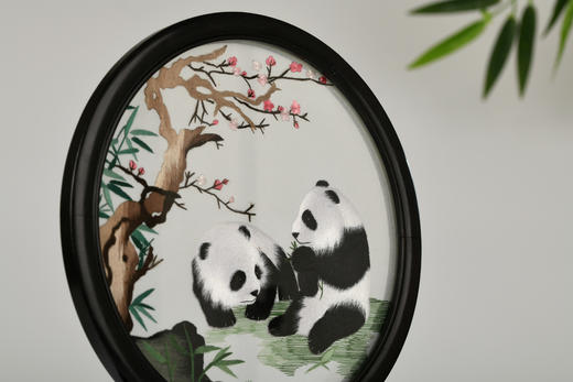 蜀绣双面绣-梅花情 商品图4