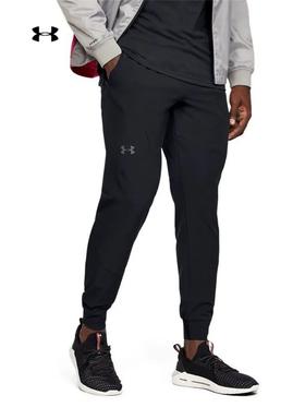 UA男士梭织拼接梭织束脚休闲裤
