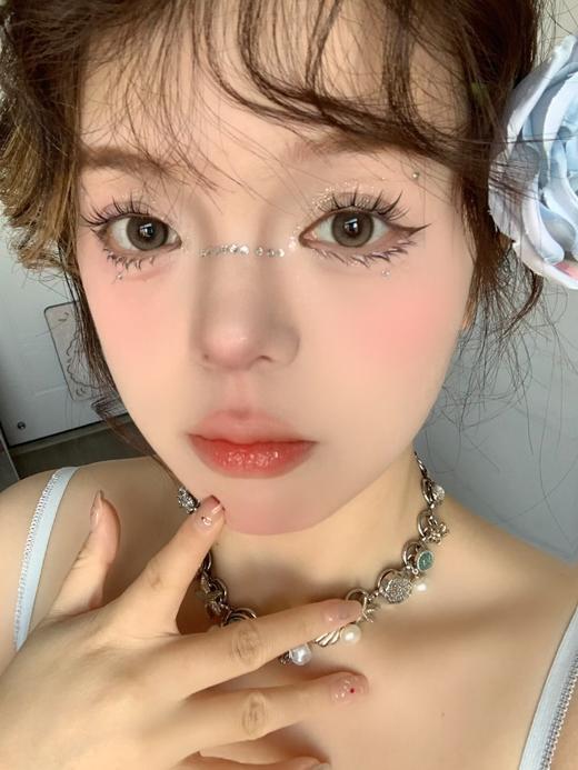 Kikicon旗下 ·蓝钻海岸&流光琥珀&伦敦月影｜14.5mm白狮参考着色中大｜半年抛  2片 商品图14