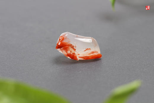 南红冰飘【竹报平安】吊坠  配精美挂绳 商品图4