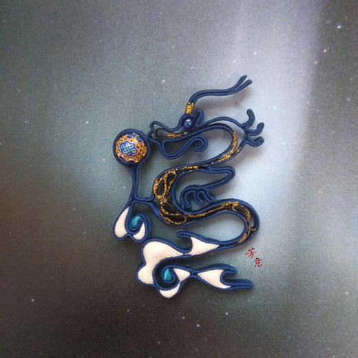 龙盘扣胸针○芳意旗袍○芳意旗袍 商品图4