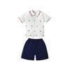 【酷帅男孩POLO翻领套装】Little maven夏季欧美中小童POLO衫短裤两件套短袖翻领棉儿童套装 商品缩略图4