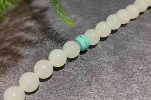 【御珠宫坊】羊脂白玉珠串 商品图4