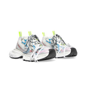 BALENCIAGA 巴黎世家 女士网布休闲老爹鞋 混色 734731 W3XL5 9645