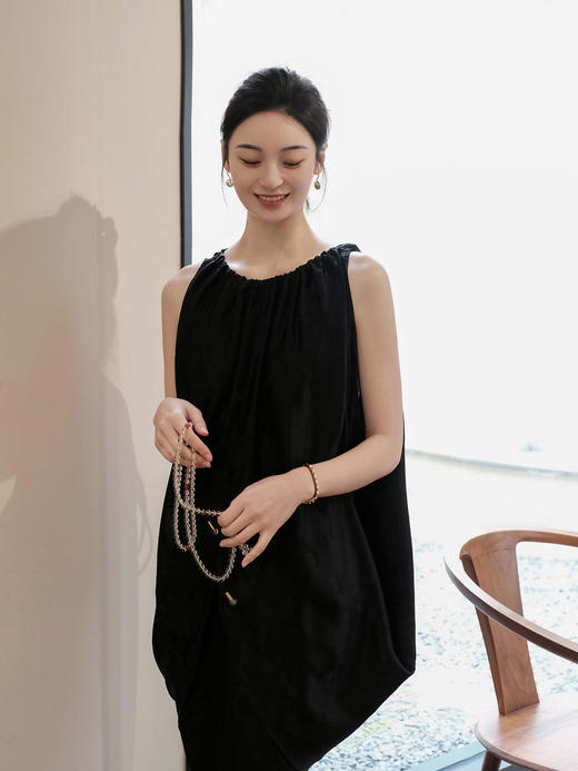 盛唐牡丹 |真丝冠乐绉梅兰竹菊上衣 商品图11