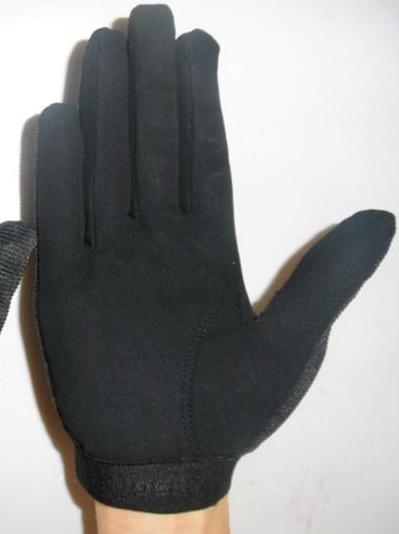 SSG 超纤维高级马术手套黑色款 商品图2