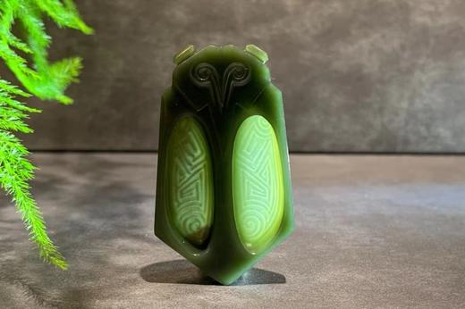 【御珠宫坊】青玉蝉挂件 商品图6