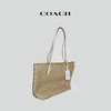 COACH/蔻驰Zip Tote 30拉链开合奶白色托特包单肩包女款4455  #美国直邮 商品缩略图2