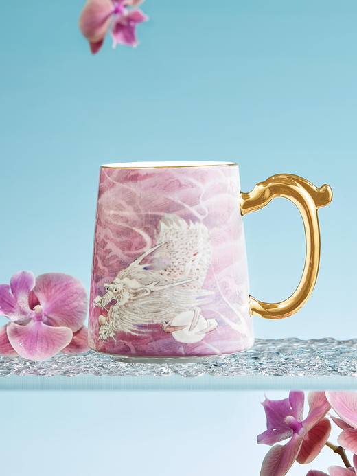 【玛戈隆特】龙年限定杯子家用高档骨瓷马克杯水杯牛奶杯礼盒装 商品图2