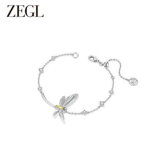 ZEGL设计师绿野漫迹系列925银蝴蝶手链女2024新款小众精致手饰品 商品图4