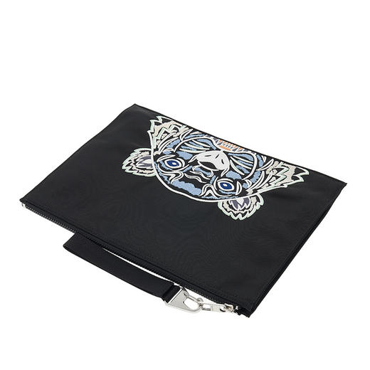 KENZO 高田贤三 女士大虎头徽标手包 黑色 FA65 PM322 F20 99H 商品图3