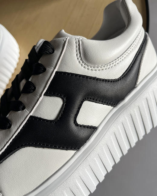 现货 THS 3.23-限时 霍根家 情侣款 巨巨巨轻便飞艇鞋 轻盈厚底运动鞋 3色 QZ078 商品图10