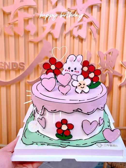 儿童定制-翻糖小兔 商品图0