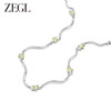 ZEGL设计师绿野漫迹系列春夏爱心项链女款2024新款颈链锁骨链饰品 商品缩略图4