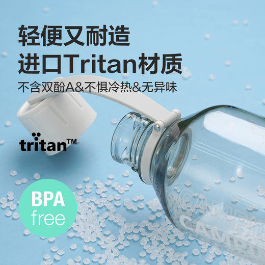 乐扣乐扣（LOCK&LOCK）tritan塑料户外露营运动水杯大容量学生夏季健身水杯ABF689/ABF690 商品图1