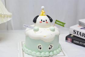 【可爱修勾】动物奶油、新鲜水果夹心、戚风蛋糕胚；摸摸修狗头，万事不用愁~可爱到舍不得吃！