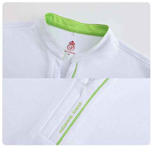 BNS-305B(PROSIMON高尔夫春夏女款透气小立领短袖T恤） 商品图2