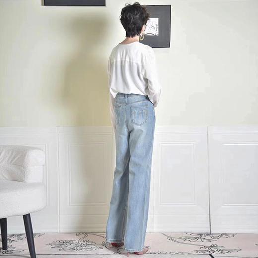 SAINT L’UCK/圣媛女装直筒牛仔裤SA124C15 商品图2