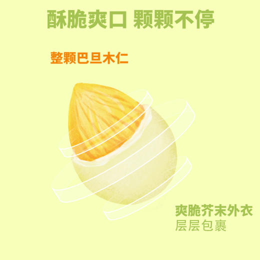 疆果果 芥末味巴旦木仁20g*6 商品图3