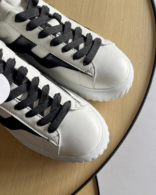 现货 THS 3.23-限时 霍根家 情侣款 巨巨巨轻便飞艇鞋 轻盈厚底运动鞋 3色 QZ078 商品图9