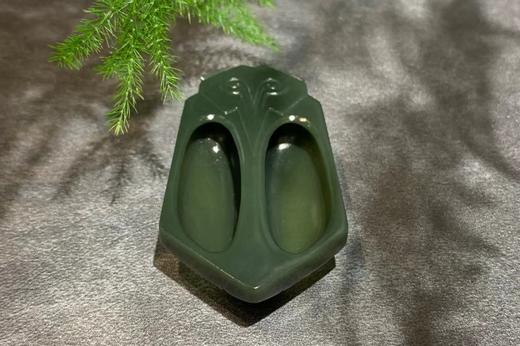 【御珠宫坊】青玉蝉挂件 商品图1