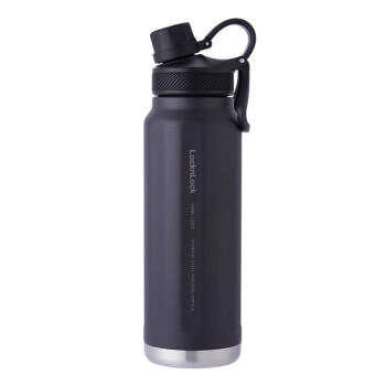 乐扣乐扣（LOCK&LOCK）探索保温保冷运动杯便携运动壶大容量水杯子946ML黑色LHC3252BLK 商品图0