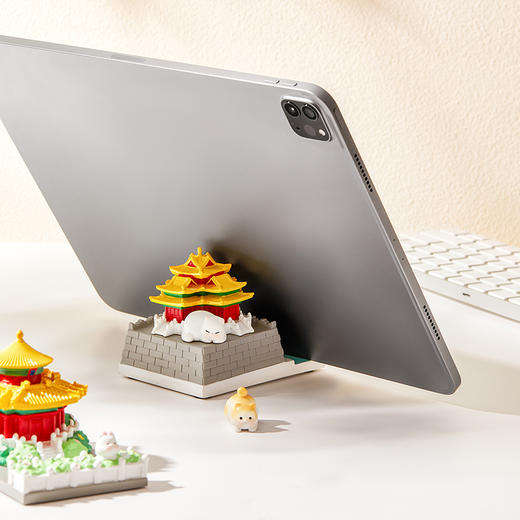 【故宫摆件】建筑手机座角楼太和殿御花园摆件 商品图7