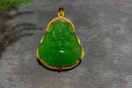 【御珠宫坊】金镶碧玉佛 商品图4
