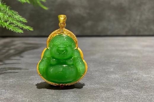 【御珠宫坊】金镶碧玉佛 商品图7