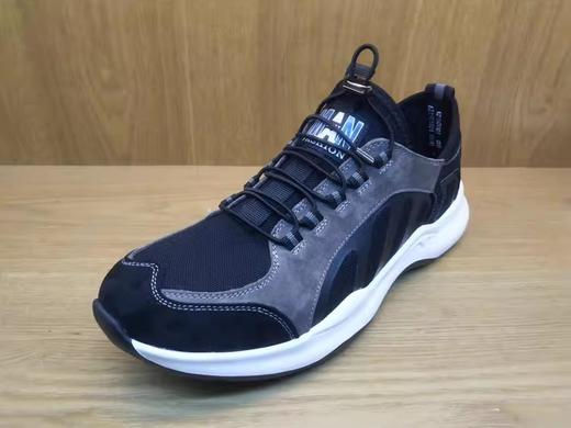 春季新款豪行男鞋12162001舒适休闲系带平底透气青年运动单鞋 商品图0