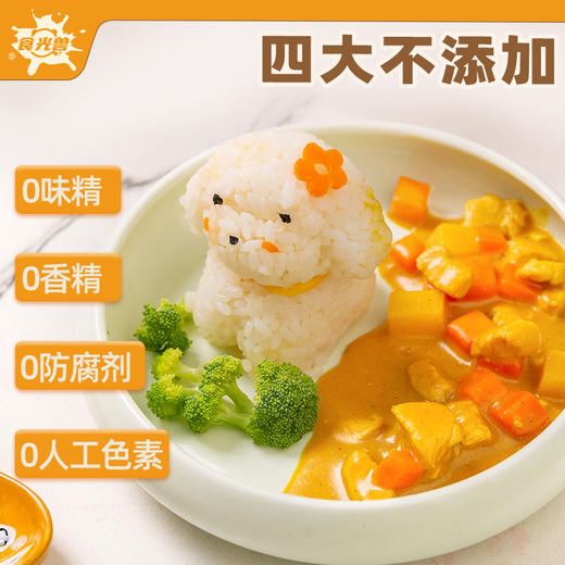 【食光儿童咖喱】 100g/盒 食光兽 咖喱星球 无麸质咖喱 果蔬咖喱 商品图5