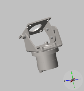 操作头调节支架组件-(自制件)60TY12000009