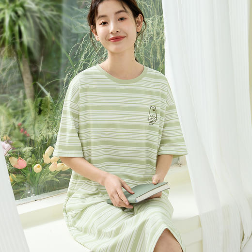康妮雅女式短袖睡裙 421622512 商品图2