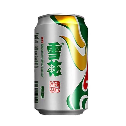 雪花啤酒冰酷（9度）330ml*24罐装【FY】 商品图3