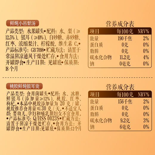 【99元任选18件】小吊梨汤/200g 商品图4