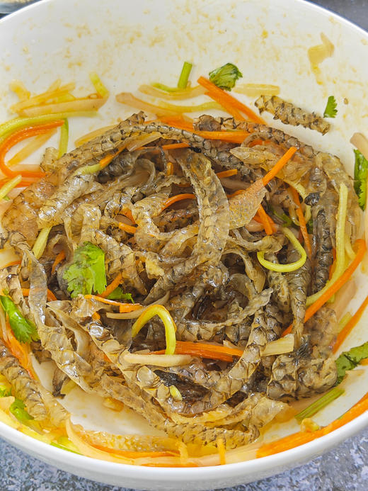 顺德凉拌鱼皮 冷菜 开袋即食 商品图5